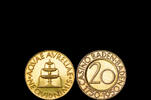 Germany 20-MARK-GOLD-CASINO-TOKEN 1950 vz+ / unz 440,00 EUR  + 27,00 EUR frais d'envoi