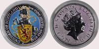 Great Britain 5-POUNDS-SILVER-2-OZ-UNICORN-OF-SCOTLAND 2018 COLOURED-BU 290,00 EUR  + 27,00 EUR frais d'envoi