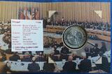 Italien 5000 Lire 1978 Präsidentschaft in der Europäischen Union im Blister FDC im Blister