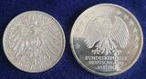Sachsen/Bundesrepublik 2 Mk. + 10 Euro 1909/2009 