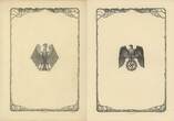 Deutsches Reich 1929, 1936 2 Schmuckblatt-Telegramme Lx5 