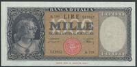 Italien 1000 Lire 1948 Republica Italiana Pi. 88a SPL