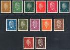 Deutsches Reich 3-80 Pfg. 410-22 Präsidenten Ebert/Hindenburg kompletter Satz 410-22 ungebraucht -