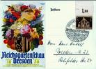 Deutsches Reich Karte zur Reichsgartenschau Dresden -