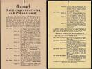 Deutsches Reich Flugblatt zum 'Reichsjugendwerbetag und Schundkampf' -