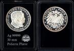 Bayern (3 RM) (1918) 2013 NP Goldene Hochzeit Ludwig III. mit Marie Therese, Neuprägung in Feinsilber FB in Dose