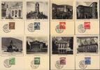 Deutsches Reich 3-40 Pfg. KWHW-Bautensatz komplett auf 9 offiz. Maximumkarten -