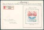 Schweiz 1938 'Briefmarkenausstellung Aarau' Block auf Sonderumschlag mit... 20,00 EUR  + 6,00 EUR frais d'envoi