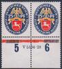 Deutsches Reich 25 Pfg. 428Y Nothilfe 'Landeswappen III' mit HAN -