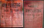 Deutsches Reich Plakat vom Flugtag in Arnau/Böhmen mit Flugzeugabbildung -