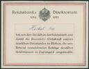 Deutsches Reich 1914/15 Gold gab ich für Eisen Spendenurkunde, Medaille und Werbepostkarte im Set I / SUP