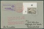 4 RM 1931 Deutsches Reich Zeppelinbrief Anschlußflug zur  2. Südamerika-Fahrt  mit Polarfahrt-Marke!! gestempelt/Brief