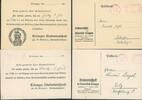 Deutsches Reich - Erlangen 'Erlanger Studentenschaft' zwei Einladungs-Vordruckkarten -
