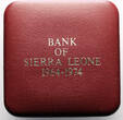 Sierra Leone 1 Leone 1974 10th Anniversary of the Bank FB