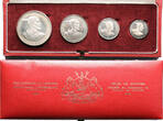 Lesotho Silver Proof Set 1966 FB