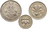 Nigeria Set 6 Pence, 1, 2 Shillings 1959 TTB / SUP