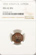 Ionian Islands Lepton 1834 British Administraction NGC MS 62 BN