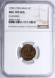 Lithuania 2 Centai 1936 NGC SPL Details