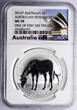 Dollar 2016 P Australian stock horse NGC MS 70