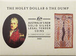 Australia 25 Cents & One Dollar 1988 Holey Dollar FB