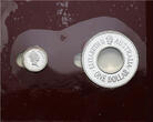 Australia 25 Cents & One Dollar 1988 Holey Dollar FB