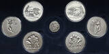 Ghana / Congo Set 6 coins 2001-2003 XXVIII Athens Olympic Games 2004 FDC