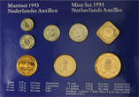 Netherlands Antilles Mint Set, 7 Pcs 1993 FDC