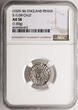 England / Anglo-Saxons Penny, Short Cross type 1029-1036 AD Cnut / York mint NGC AU 58