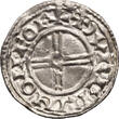 England / Anglo-Saxons Penny, Short Cross type 1029-1036 AD Cnut / York mint NGC AU 58