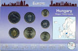 Hungary Set of circulation coins 1998- 2006 FDC-