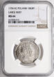 Polen / Saxony Ort (18 Groschen) 1756 EC Friedrich August II 1733-1763 NGC MS 64