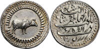 Zodiac Rupee Taurus RY 13 India - Mughal Empire Nur al-Din Muhammad Jahangir vz-St