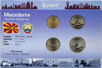 Macedonia Set of circulation coins -