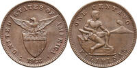Philippines 1 Centavo 1928 M fast St 100,00 EUR  + 12,50 EUR frais d'envoi