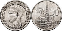 50 Francs 1958 Belgium Der Belgen vz+