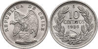 Chile, Republic 10 Centavos 1938 Condor FDC-
