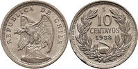 Chile, Republic 10 Centavos 1938 Condor FDC-