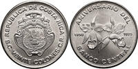 Costa Rica 20 Colones 1975 5th Anniversary of the Central Bank FDC