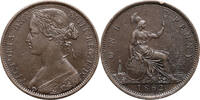 1 Penny 1862 Great Britain, Victoria  ss