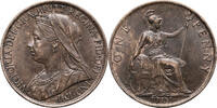 1 Penny 1901 Great Britain, Victoria  vz