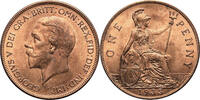 1 Penny 1935 Great Britain, George V  fast St