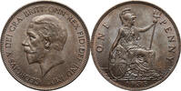 1 Penny 1935 Great Britain, George V  fast St