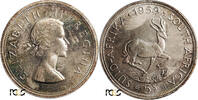 5 Shillings 1959 South Africa, Elizabeth II  PCGS PL 66 (Prooflike)
