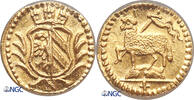 Nürnberg Stadt Gold 1/16 Ducat Paschal lamb -