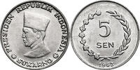 Indonesia - Irian Barat 5 Sen Sukarno -
