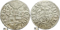 Schleswig-Holstein-Schauenburg 1/24 Taler (Groschen) Adolf XIII 1576-1601, -