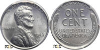USA Lincoln Cent 1943 D Denver PCGS MS 64
