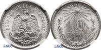 Mexico 10 Centavos 1906 M NGC MS 65