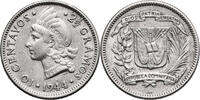Dominican Republic 10 Centavos 1944 SUP-