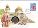 Bulgarien 1960 BULGARIEN Numisbrief von 1984 mit Münze 1960  4,00 EUR  + 9,80 EUR frais d'envoi